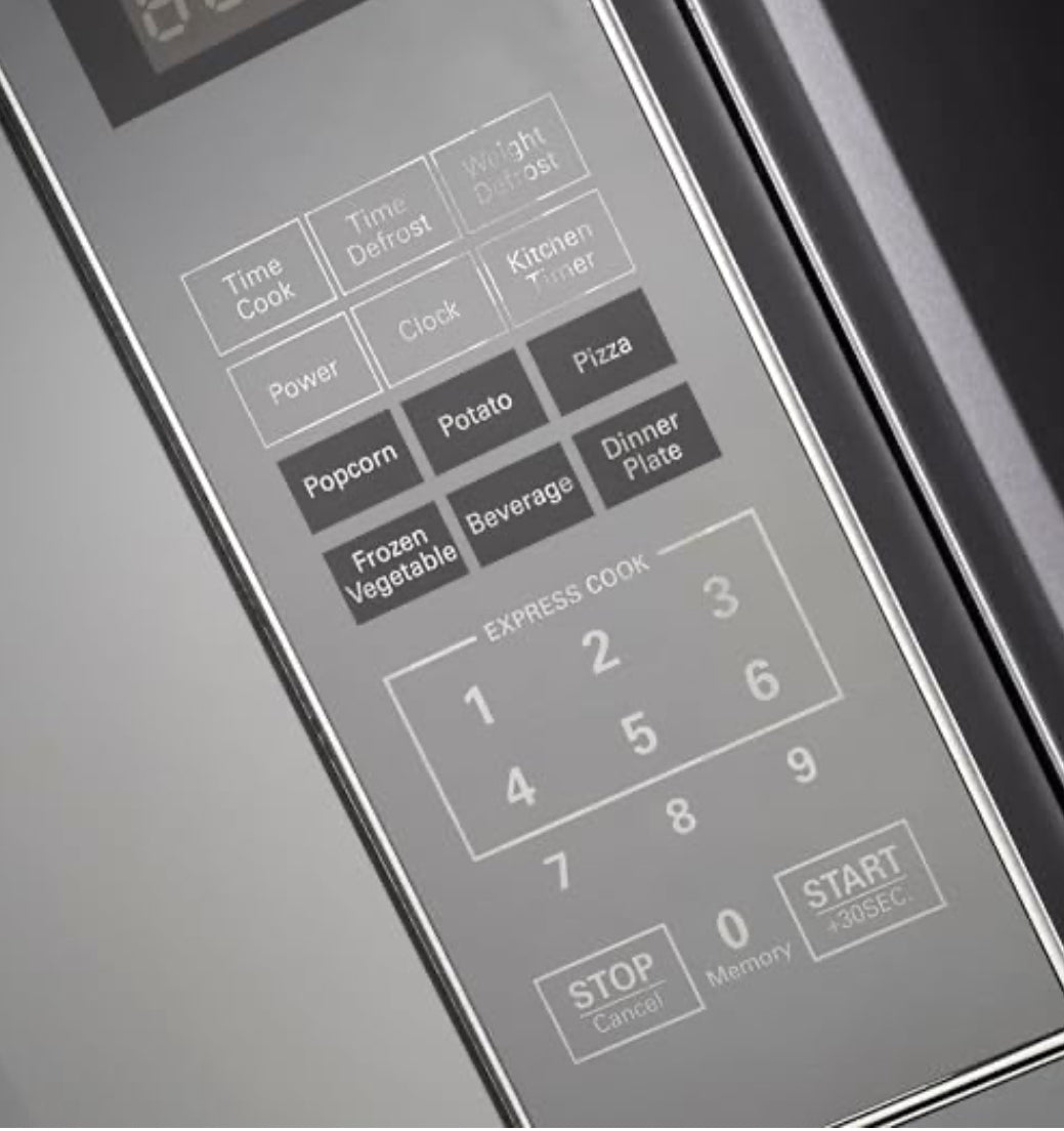 Russell Hobbs RHEM20L 700W Silver Mirror Finish Electronic Microwave, 20 Liter